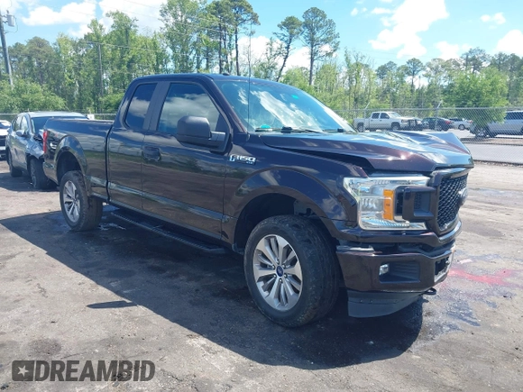 2018 Ford F-150 XL with VIN 1FTEX1EP4JFE00607, listed as a IAAI auction lot 42258768 with 89,273 mi miles and . Bid and sale history available at DreamBid. Image 1.