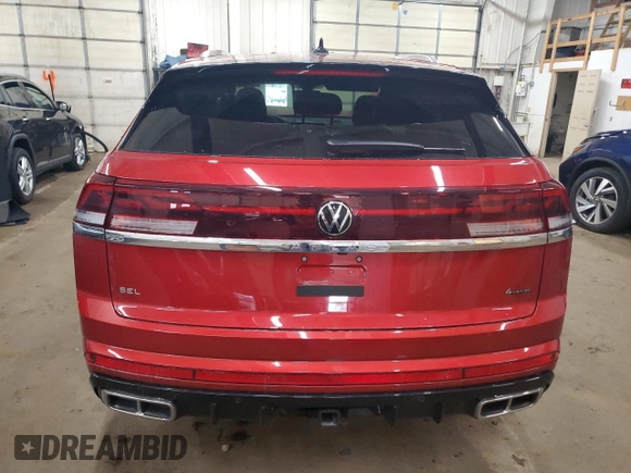 2024 Volkswagen Atlas SEL Premium R-Line z VIN 1V2FE2CA4RC250444, wystawiony jako Copart lot #54139285 z przebiegiem 6 166 mil mil oraz Szkoda całkowita • Salvage title. Historia ofert i sprzedaży dostępna na DreamBid. Obrazek 6.