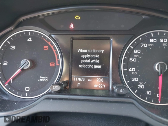 2014 Audi Q5 Premium Plus z VIN WA1CMAFP9EA043906, wystawiony jako IAAI lot #41382488 z przebiegiem 117 677 mil mil oraz . Historia ofert i sprzedaży dostępna na DreamBid. Obrazek 7.