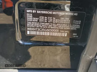 2016 BMW X1 xDrive28i z VIN WBXHT3C35G5E50005, wystawiony jako Copart lot #74476533 z przebiegiem 128 031 mil mil oraz Szkoda całkowita • Salvage title. Historia ofert i sprzedaży dostępna na DreamBid. Obrazek 13.