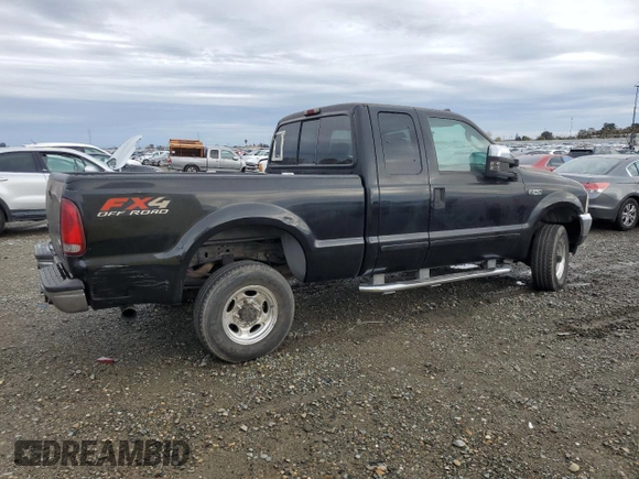 2003 Ford Super Duty F-250 XL with VIN 1FTNX21L13EB63351, listed as a Copart auction lot 85092674 with 265,515 mi miles and Salvage Title. Bid and sale history available at carsss.com. Image 3.