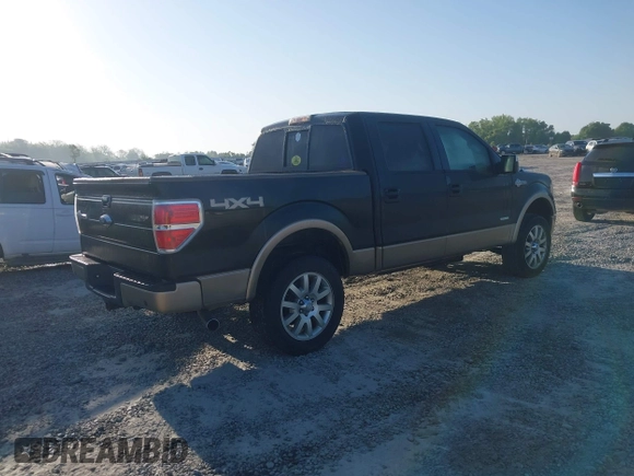 2012 Ford F-150 XL with VIN 1FTFW1ET6CKD05075, listed as a IAAI auction lot 41987078 with 299,875 mi miles and . Bid and sale history available at carsss.com. Image 4.