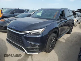 2024 Lexus TX 500h F Sport Premium z VIN 5TDABAB63RS001210, wystawiony jako Copart lot #74506724 z przebiegiem Nie podano mil oraz Nie do naprawy. Historia ofert i sprzedaży dostępna na DreamBid. Obrazek 1.