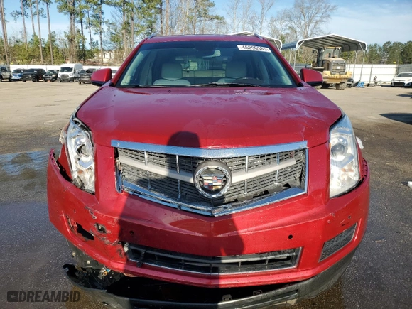 2012 Cadillac SRX Luxury Collection with VIN 3GYFNAE3XCS639188, listed as a Copart auction lot 46290585 with 157,696 mi miles and Salvage Title. Bid and sale history available at carsss.com. Image 5.
