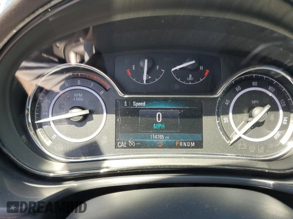 2015 Buick Regal Premium II с VIN 2G4GR5GX1F9144882, выставлен на аукционе Copart как лот 56524455 с пробегом 114 765 миль миль и Списание • Salvage title. История ставок и продаж доступна на DreamBid. Изображение 9.