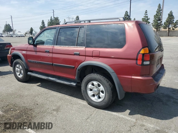 2002 Mitsubishi Montero Sport ES with VIN JA4LS21HX2J043968, listed as a Copart auction lot 53082995 with 230,925 mi miles and Clean Title. Bid and sale history available at carsss.com. Image 2.