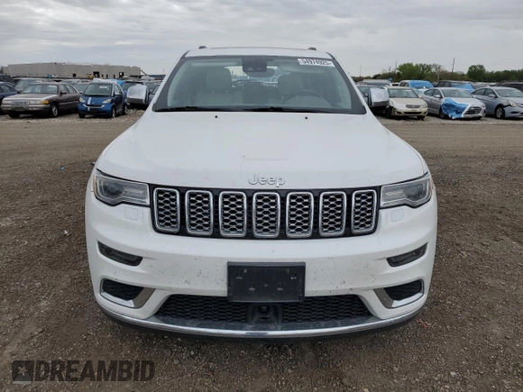 2019 Jeep Grand Cherokee Summit with VIN 1C4RJFJT4KC848996, listed as a Copart auction lot 54974925 with 106,517 mi miles and Salvage title. Bid and sale history available at DreamBid. Image 5.