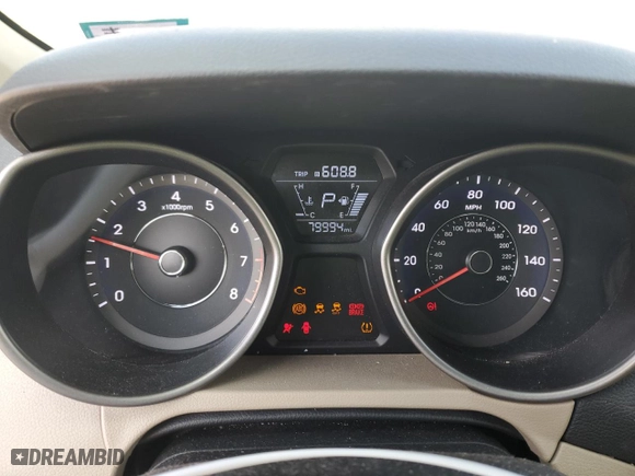 2016 Hyundai Elantra GL with VIN 5NPDH4AE0GH732394, listed as a Copart auction lot 87811215 with 79,994 mi miles and Salvage Title. Bid and sale history available at carsss.com. Image 9.