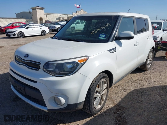 2018 Kia Soul + with VIN KNDJP3A57J7901872, listed as a IAAI auction lot 42088639 with 119,474 mi miles. Bid and sale history available at carsss.com. Image 17.