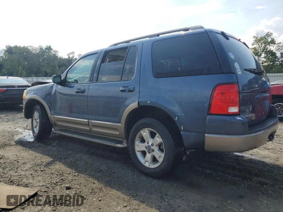 2003 Ford Explorer Eddie Bauer z VIN 1FMZU74K33UC30818, wystawiony jako Copart lot #67825014 z przebiegiem 244 759 mil mil oraz Szkoda całkowita • Salvage title. Historia ofert i sprzedaży dostępna na DreamBid. Obrazek 2.