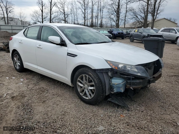 2012 Kia Optima LX with VIN 5XXGM4A78CG070001, listed as a Copart auction lot 53621355 with 111,034 mi miles and Salvage Title. Bid and sale history available at carsss.com. Image 4.