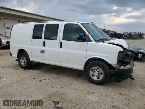 2017 Chevrolet Express Cargo with VIN 1GCWGAFF2H1244875, listed as a Copart auction lot 48130055 with 199,407 mi miles and Non repairable. Bid and sale history available at DreamBid. Image 4.