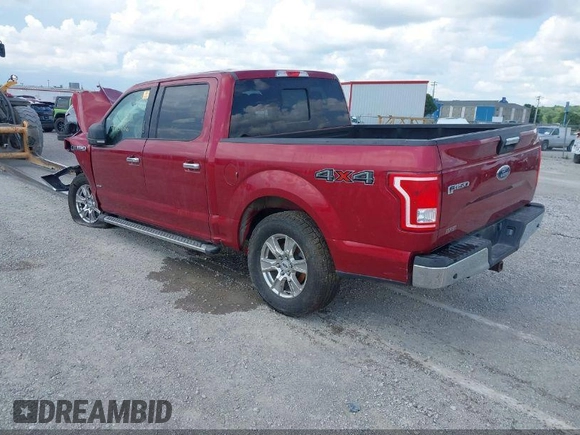 2016 Ford F-150 XLT with VIN 1FTEW1EP7GKD30796, listed as a IAAI auction lot 41213566 with Not provided miles and . Bid and sale history available at DreamBid. Image 15.