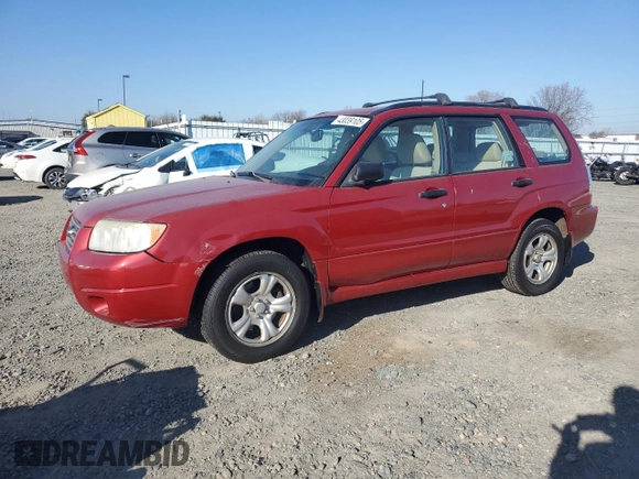 2006 Subaru Forester 2.5 X with VIN JF1SG63646H739458, listed as a Copart auction lot 43039105 with 79,493 mi miles and Salvage Title. Bid and sale history available at carsss.com. Image 1.
