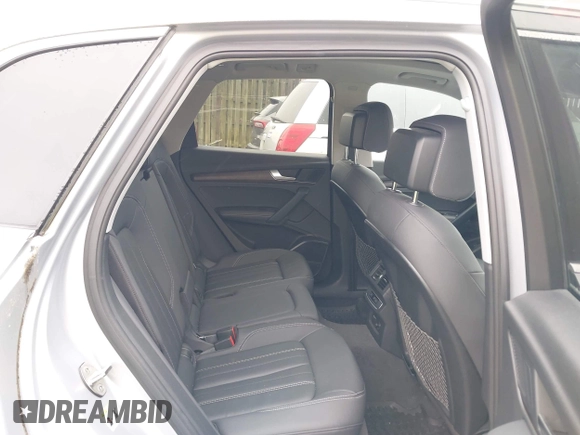 2022 Audi Q5 S line Premium Plus with VIN WA1EAAFY7N2002131, listed as a IAAI auction lot 42496307 with 25,840 mi miles and . Bid and sale history available at DreamBid. Image 8.