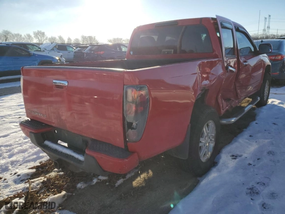 2010 Chevrolet Colorado LT w/1LT with VIN 1GCJTCDE9A8147388, listed as a Copart auction lot 88022565 with 185,824 mi miles and Salvage Title. Bid and sale history available at carsss.com. Image 3.