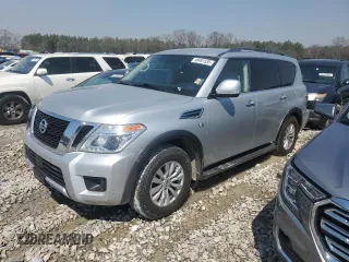 2018 Nissan Armada SL with VIN JN8AY2NC2J9553309, listed as a Copart auction lot 48491535 with 174,415 mi miles and Clean Title. Bid and sale history available at carsss.com. Image 1.