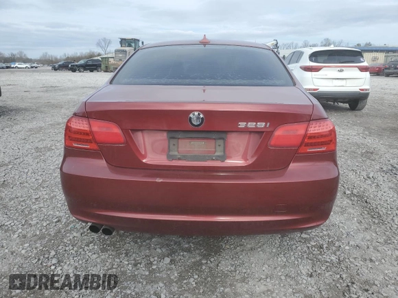 2013 BMW 3 Series 328i with VIN WBAKE3C52DE772217, listed as a Copart auction lot 43498765 with 150,992 mi miles and Salvage Title. Bid and sale history available at DreamBid. Image 6.