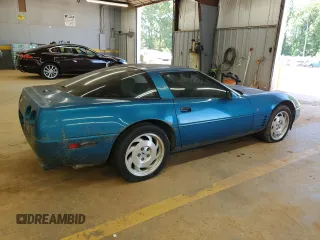 1993 Chevrolet Corvette with VIN 1G1YY23P8P5104791, listed as a Copart auction lot 55952665 with Not provided miles and Salvage title. Bid and sale history available at DreamBid. Image 3.