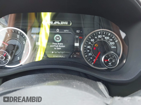 2024 Ram 2500 Laramie with VIN 3C6UR5FL3RG143997, listed as a IAAI auction lot 42781109 with 16,539 mi miles and . Bid and sale history available at DreamBid. Image 7.
