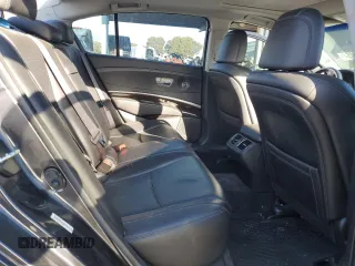 2014 Acura RLX Tech Pkg with VIN JH4KC1F59EC003492, listed as a Copart auction lot 81107054 with 112,095 mi miles and Salvage Title. Bid and sale history available at carsss.com. Image 10.