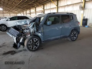 2018 Jeep Renegade Altitude z VIN ZACCJABB8JPJ05439, wystawiony jako Copart lot #60348705 z przebiegiem Nie podano mil oraz Czysty tytuł • Clean title. Historia ofert i sprzedaży dostępna na DreamBid. Obrazek 1.