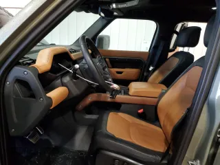 2020 Land Rover Defender X with VIN SALEX7EU4L2022865, listed as a Copart auction lot 51490495 with 81,314 mi miles and Salvage title. Bid and sale history available at DreamBid. Image 7.