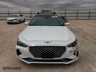 2020 Genesis G70 3.3T Advanced with VIN KMTG74LE5LU055681, listed as a Copart auction lot 53918564 with 25,778 mi miles and Salvage Title. Bid and sale history available at carsss.com. Image 5.