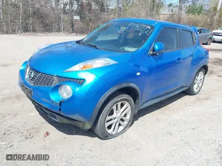 2012 Nissan Juke SL with VIN JN8AF5MV7CT120665, listed as a IAAI auction lot 42112288 with 179,492 mi miles. Bid and sale history available at carsss.com. Image 2.