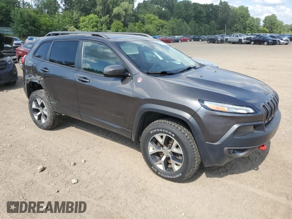 2014 Jeep Cherokee Trailhawk with VIN 1C4PJMBS4EW187085, listed as a Copart auction lot 64106985 with 166,467 mi miles and Clean title. Bid and sale history available at DreamBid. Image 4.