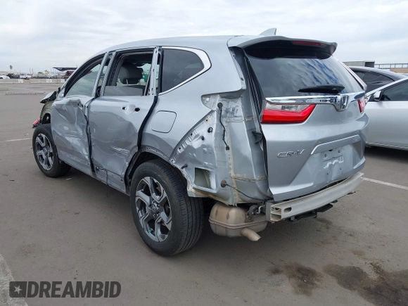 2018 Honda CR-V EX with VIN 5J6RW1H51JA003796, listed as a IAAI auction lot 41885166 with 121,561 mi miles. Bid and sale history available at carsss.com. Image 3.
