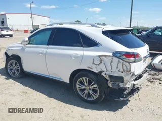 2013 Lexus RX 350 z VIN 2T2ZK1BA9DC128581, wystawiony jako IAAI lot #41867646 z przebiegiem 123 400 mil mil oraz . Historia ofert i sprzedaży dostępna na DreamBid. Obrazek 3.