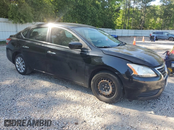 2013 Nissan Sentra SR with VIN 3N1AB7AP4DL661092, listed as a Copart auction lot 54767625 with 216,465 mi miles and Clean Title. Bid and sale history available at DreamBid. Image 4.
