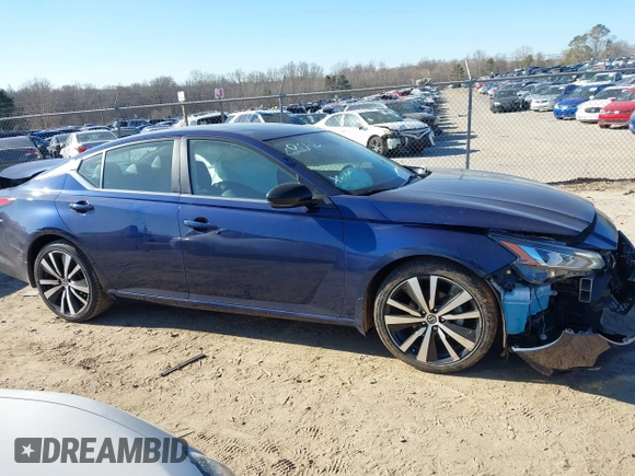 2020 Nissan Altima 2.5 SR with VIN 1N4BL4CV9LC144105, listed as a IAAI auction lot 41649042 with 44,327 mi miles. Bid and sale history available at carsss.com. Image 14.