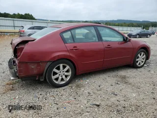 2004 Nissan Maxima SE with VIN 1N4BA41E54C913435, listed as a Copart auction lot 69258554 with 188,215 mi miles and Clean Title. Bid and sale history available at carsss.com. Image 3.