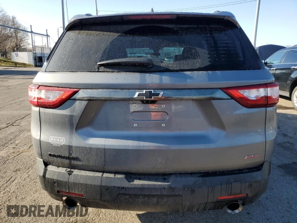 2021 Chevrolet Traverse RS with VIN 1GNERJKW2MJ173710, listed as a Copart auction lot 50771585 with 36,490 mi miles and Salvage Title. Bid and sale history available at carsss.com. Image 6.