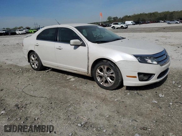 2012 Ford Fusion SE with VIN 3FAHP0HA3CR215927, listed as a Copart auction lot 50864085 with 158,089 mi miles and Salvage Title. Bid and sale history available at carsss.com. Image 4.