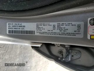 2022 Ram 1500 Big Horn with VIN 1C6RRFFG1NN461553, listed as a Copart auction lot 56664505 with 34,926 mi miles and Salvage title. Bid and sale history available at DreamBid. Image 13.