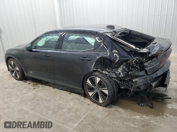 2023 Polestar 2 z VIN YSMEG3KA4PL157116, wystawiony jako Copart lot #56478905 z przebiegiem Nie podano mil oraz Szkoda całkowita • Salvage title. Historia ofert i sprzedaży dostępna na DreamBid. Obrazek 2.