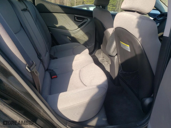 2013 Hyundai Elantra GLS PZEV with VIN KMHDH4AEXDU591279, listed as a Copart auction lot 49437925 with 182,552 mi miles and Salvage Title. Bid and sale history available at carsss.com. Image 10.