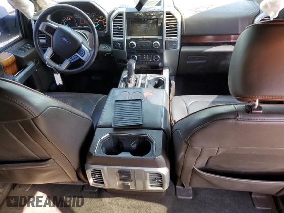 2015 Ford F-150 XLT with VIN 1FTEW1EF6FFA14370, listed as a Copart auction lot 46941585 with 222,677 mi miles and Salvage Title. Bid and sale history available at carsss.com. Image 8.