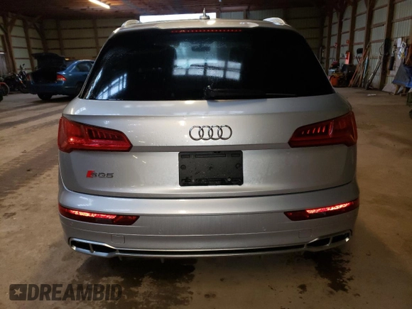 2018 Audi SQ5 Premium Plus with VIN WA1A4AFY8J2009301, listed as a Copart auction lot 37972503 with 171,418 mi miles. Bid and sale history available at carsss.com. Image 6.