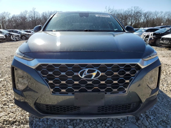 2020 Hyundai Santa Fe SEL with VIN 5NMS3CAD5LH203117, listed as a Copart auction lot 48040895 with 91,320 mi miles and Salvage Title. Bid and sale history available at carsss.com. Image 5.