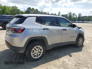 2018 Jeep Compass Sport z VIN 3C4NJDAB7JT484490, wystawiony jako Copart lot #59947885 z przebiegiem 118 363 mil mil oraz Szkoda całkowita • Salvage title. Historia ofert i sprzedaży dostępna na DreamBid. Obrazek 3.