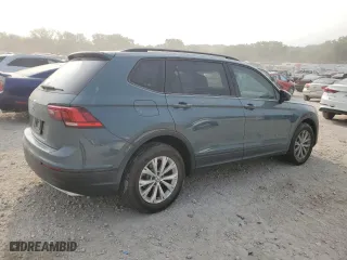 2019 Volkswagen Tiguan S with VIN 3VV1B7AX2KM132021, listed as a Copart auction lot 71241274 with 70,950 mi miles and Salvage Title. Bid and sale history available at carsss.com. Image 3.