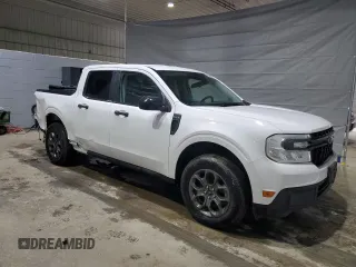 2024 Ford Maverick XLT with VIN 3FTTW8J98RRA99932, listed as a Copart auction lot 52291665 with 14,397 mi miles and Salvage title. Bid and sale history available at DreamBid. Image 4.