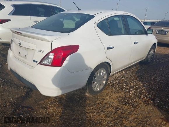 2016 Nissan Versa S Plus with VIN 3N1CN7AP4GL802506, listed as a IAAI auction lot 41337725 with 143,251 mi miles. Bid and sale history available at carsss.com. Image 4.