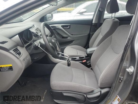 2016 Hyundai Elantra SE with VIN KMHDH4AE1GU645900, listed as a Copart auction lot 56378265 with 40,206 mi miles and Salvage title. Bid and sale history available at DreamBid. Image 7.