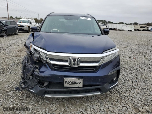 2019 Honda Pilot Touring 8-Passenger with VIN 5FNYF5H95KB004924, listed as a Copart auction lot 86099964 with 94,177 mi miles and Salvage Title. Bid and sale history available at carsss.com. Image 5.