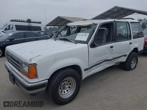 1992 Ford Explorer XL with VIN 1FMDU32X3NUD22144, listed as a IAAI auction lot 42355356 with 107,047 mi miles and . Bid and sale history available at DreamBid. Image 2.